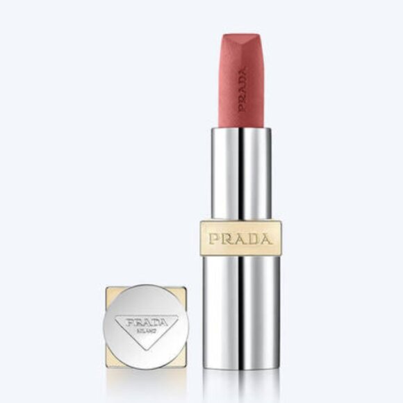 NWT Full Size Prada Monochrome Hyper Matte Refillable Lipstick B02 QUARTZ - Picture 1 of 16
